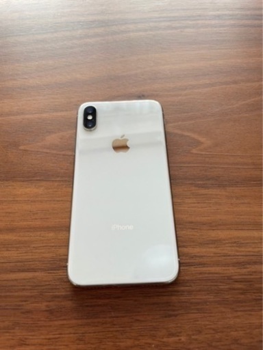 iPhone X Silver 64 GB SIMフリー IMEI：356741083819358