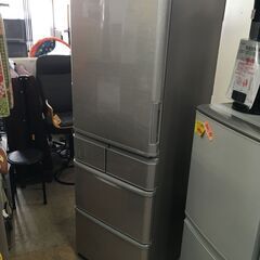 シャープ 大型冷蔵庫（自動製氷機つき）SJ-PW42B-S