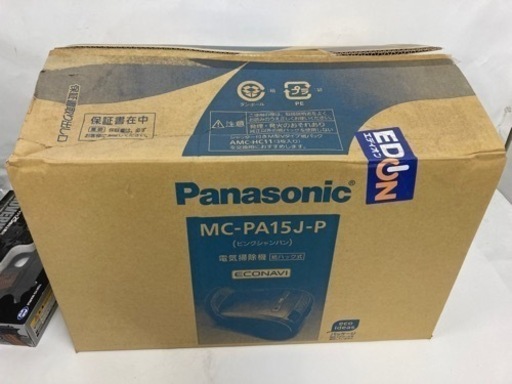 新品✨パナソニック Panasonic 電気掃除機 MC-PA15J 紙パック式 クリーナー 家電 掃除用品 ピンクシャンパン