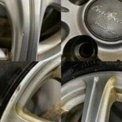 【DUNLOP ENASAVE EC203 175/70R14】夏タイヤ【Euro Speed 14インチ 5.5J4HPCD100+38】バリ溝 ポルテ シエンタ ヤリス等　(TG708)クレジットカード QRコード決済可能