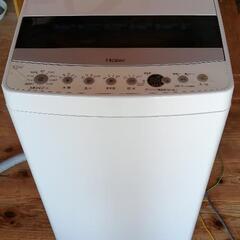 【美品】【配達無料】全自動洗濯機　ハイアール　4.5kg  JW...