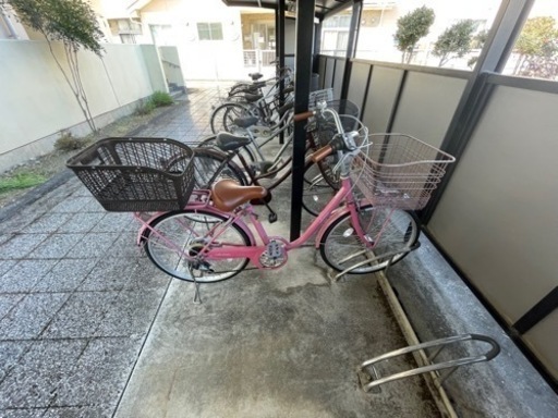 ママチャリ24インチ自転車　⭐︎ほぼ未使用⭐︎美品⭐︎