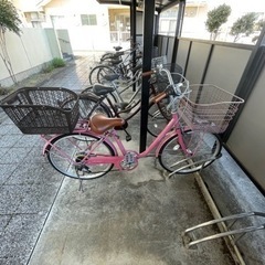 ママチャリ24インチ自転車　⭐︎ほぼ未使用⭐︎美品⭐︎