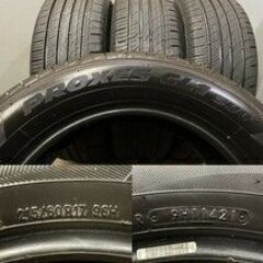 TOYO PROXES CS1 SUV 215/60R17 17インチ 夏タイヤ 4本 2021年製 バリ溝 C-HR デュアリス クロスロード等　(MTK204)クレジットカード QRコード決済可能 TOYO PROXES CS1 SUV 215/60R17 17インチ 夏タイヤ 4本 2021年製 バリ