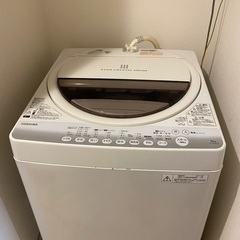 東芝　洗濯機6kg