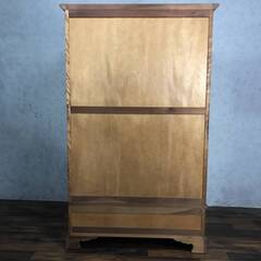 pa1/26 横浜 Daniel ワードローブ 横浜ダニエル 最高級家具 天然木 無垢材 チェスト 洋服箪笥 クローゼット 収納タンス 衣装 ミラー 鏡