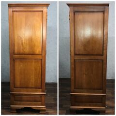 pa1/26 横浜 Daniel ワードローブ 横浜ダニエル 最高級家具 天然木 無垢材 チェスト 洋服箪笥 クローゼット 収納タンス 衣装 ミラー 鏡