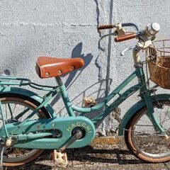 ブリジストン幼児用自転車 HACCHI (ハッチ) 16型 グリ...