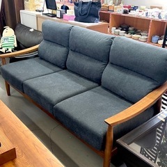 商談中】【未使用品】三人がけソファ
