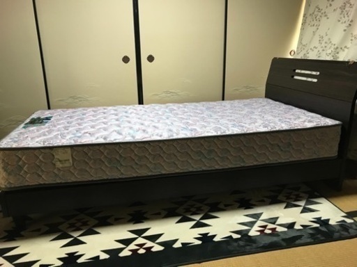 シングルベッド　フランスベット　ベッド　ＦＲＡＮＣＥ　ＢＥＤ　解体した状態でもお渡し可