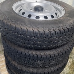 【純正】ダイハツ タイヤホイル　軽トラや軽バス等に…