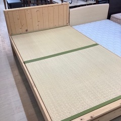 畳×木製 シングルベッドのご紹介です。