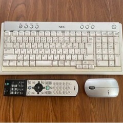 【ジャンク】PC-VW770EG★NEC★キーボード、マウス、リモコン