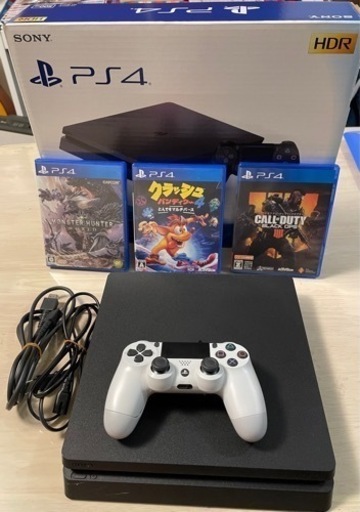 土日限定値下げ PlayStation4 CHU2100 ソフト付き PS4 プレイステーション4