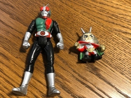 初代仮面ライダー1号 地獄大使ソフビフィギュア Maronron 本陣のフィギュアの中古あげます 譲ります ジモティーで不用品の処分