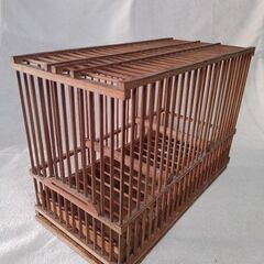 竹製の鳥かご　No.1