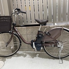 Panasonic 電動自転車　ビビ・DX 16Ah 26インチ　茶色