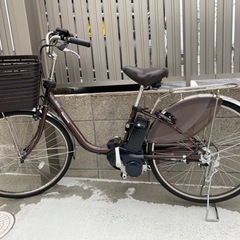 Panasonic 電動自転車 ビビ・DX 16Ah 26インチ 茶色