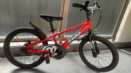 ★d-bike（18インチ）★補助輪外しの時期から長く使えます★室内保管のため美品★ ☆d-bike（18インチ）☆補助輪外しの時期から長く使えます☆室内保管の