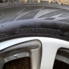 【スタッドレスタイヤ】ブリジストン　ブリザック　VRX2（2018年製）＋アルミホイール