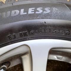 【スタッドレスタイヤ】ブリジストン　ブリザック　VRX2（2018年製）＋アルミホイール