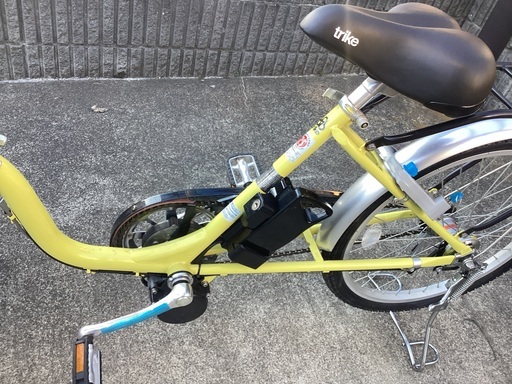 電動アシスト自転車 ユニバーサルトライク trike se3 前2輪 グリーン 高額買取実施中!!】ユニバーサルトライク電動アシスト三輪自転車