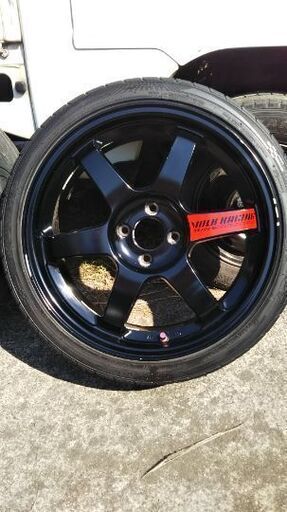 RAYS レイズ VOLK RACING  TE37  17インチ 7.5J +40  ホイール4本セット 4穴