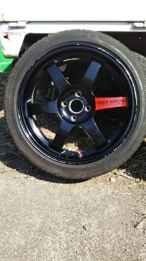RAYS レイズ VOLK RACING  TE37  17インチ 7.5J +40  ホイール4本セット 4穴