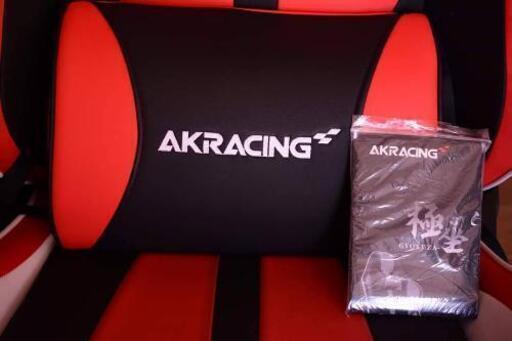 【決まりました】ゲーミングチェアーAKracing『極座』V2赤色