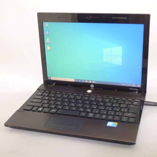 Wi-Fi有 茶色 ノートパソコン 12.1型ワイド HP ProBook 5220m 中古美品 Core i3 4GB 無線LAN Windows10 Office 初心者向け 即使用可