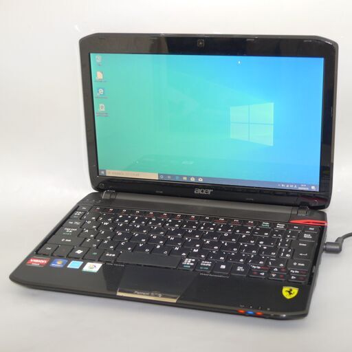 新品SSD レッド 赤 ノートパソコン 11.6型 エイサー acer Ferrari One FO200-15 中古美品 AMD 4GB 無線 webカメラ Windows10 Office