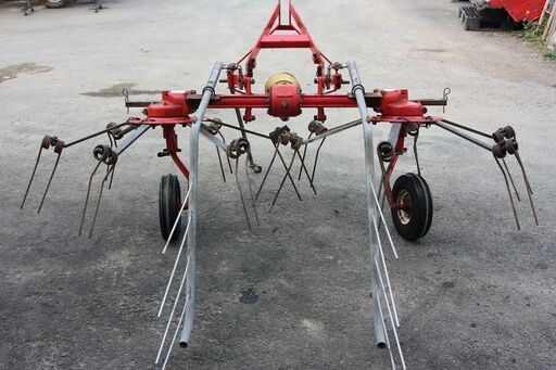 【SOLD OUT】SLAM ジャイロテッダ GT-250 集草機 テッダー ユニバーサルジョイント付 へーメーカ 動作OK【農機具でっく】【福岡】【その他農機具】