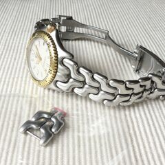 TAG HEUER Profeesional　セル　Silver　goldコンビクオーツ時計