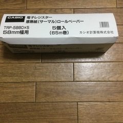 レジスター　Casio TE-M80