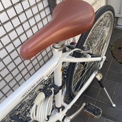 あさひ　ASAHI WEEKEND BIKES ウィークエンド バイクス　ウィークエンドバイク　サイクルベースあさひ　あさひ自転車　白　ホワイト　シティバイク　おしゃれ　26-L 26インチ クロスバイク 自転車　サイクリング　