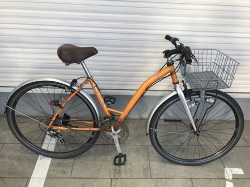 50km/h以上出せるママチャリ ロードバイク化