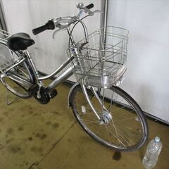 B773　限定特価　整備済み★ブリヂストン　アルベルト　シルバー★ 中古自転車 【26インチ 】