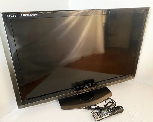 配送無料 SHARP AQUOS LC-40LX1 液晶カラーテレビ アクオス シャープ 液晶テレビ 2009年製 リモコン B-CAS 40型