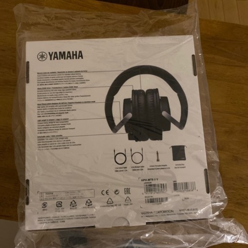 未使用未開封】ヤマハ YAMAHA スタジオモニターヘッドホン HPH-MT8