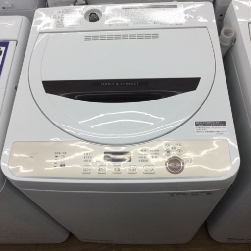 #N-107【ご来店頂ける方限定】SHARPの6、0Kg洗濯機です
