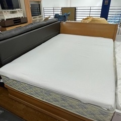 France bed(フランスベッド) ダブルベッド　引き出し付き