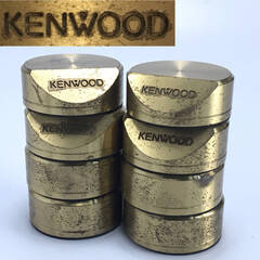 PH7/89　KENWOOD ケンウッド 真鍮製 インシュレータ...