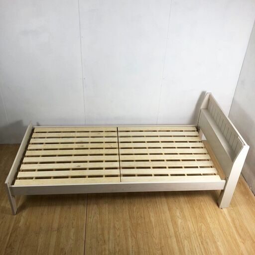 ✨送料無料・設置無料✨ニトリ／NITORI ベッドフレーム シングルサイズ すのこ 寝室家具