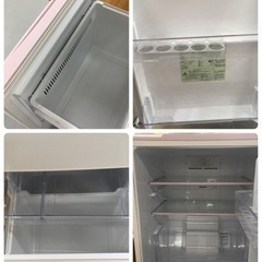 S3492019年製6ヶ月保証AQUA 157L 2ドアノンフロン冷蔵庫 AQR-16E5