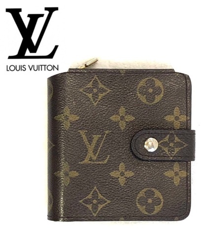 LOUIS VUITTON ルイヴィトン モノグラム 二つ折り 財布