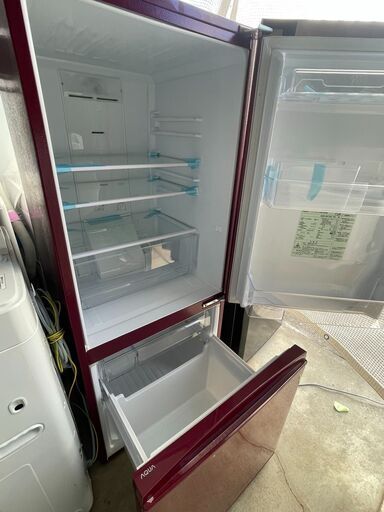 ○AQUA 冷蔵庫○23区及び周辺地域に無料で配送、設置いたします(当日