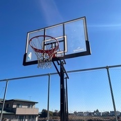 スポルディング製　バスケゴール　NBAロゴ入り