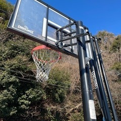 スポルディング製　バスケゴール　NBAロゴ入り