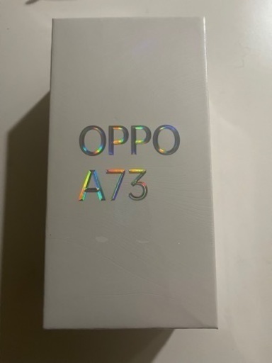 最終値下げ！！！未開封新品 OPPO A73 ネービーブルー★simフリー