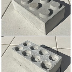 レゴ風コンクリートブロック
